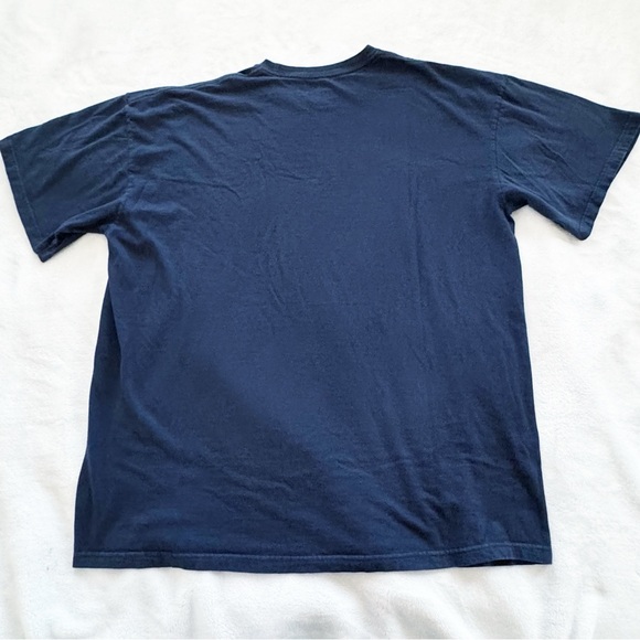 HURLEY Men’s Navy Blue Trademark Graphic T-Shirt XXL - Picture 2 of 4